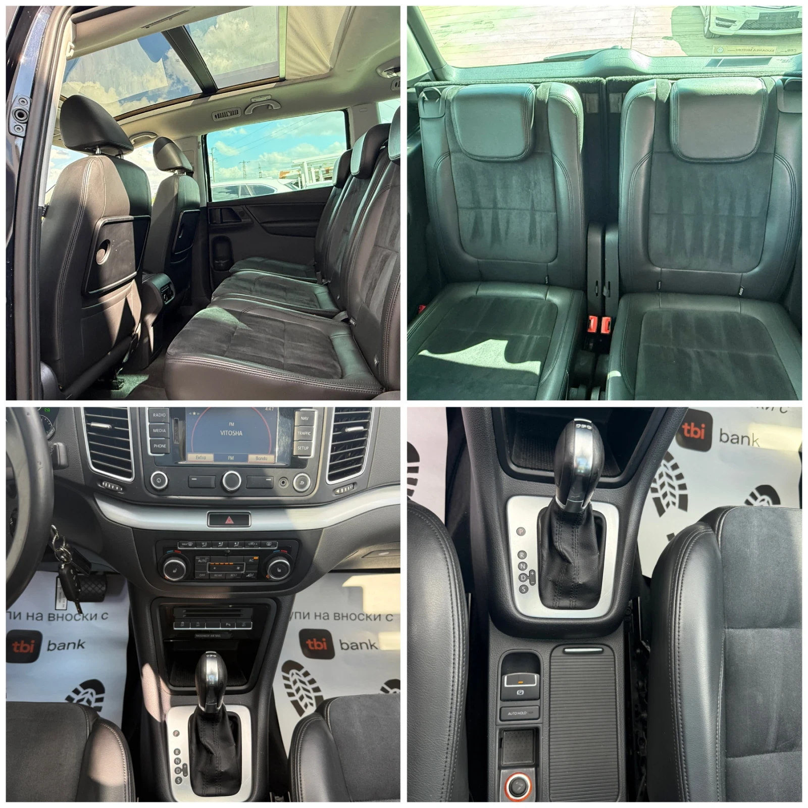 VW Sharan 2.0tdi 140k.c* DSG* Panorama* Highline* Navi* UNIK - изображение 10