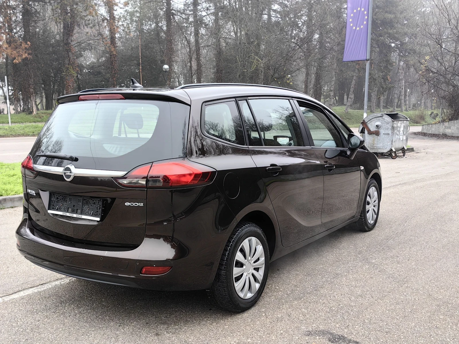 Opel Zafira 100км/7лв/7места/1.6i-metan  - изображение 4