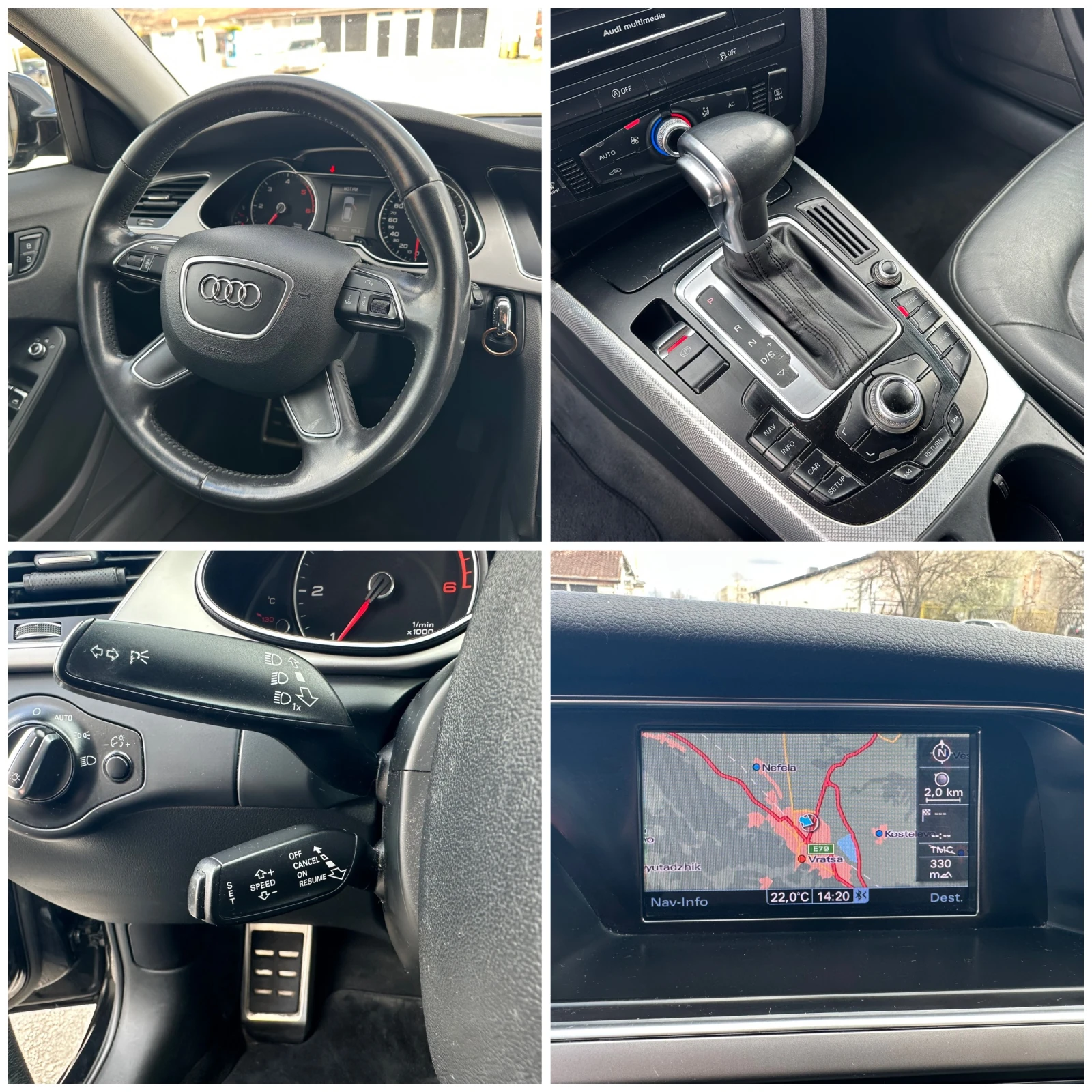 Audi A4 2.0TDI Автоматик Face Lift, снимка 15 - Автомобили и джипове - 54012667