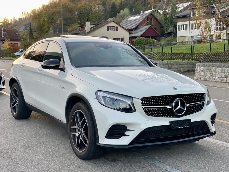 Mercedes-Benz GLC 43 AMG COUPE ДИСТРОНИК КАМЕРИ 360 ШИБЕДАХ HEAD-UP, снимка 3 - Автомобили и джипове - 47897690