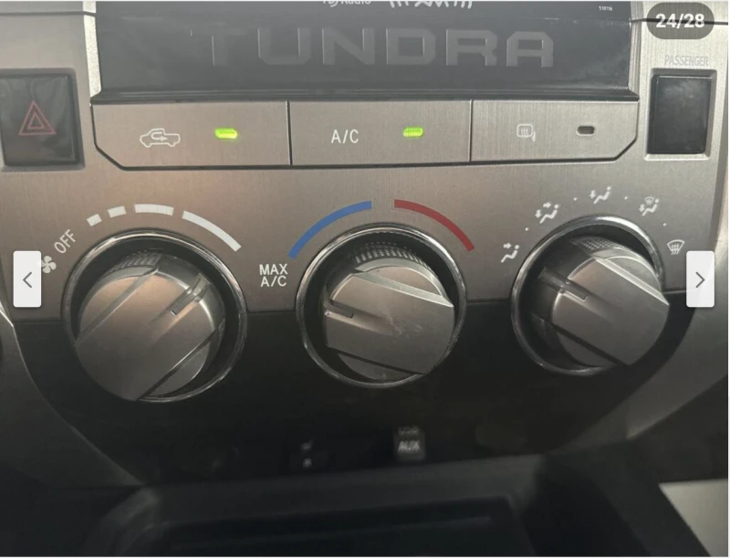 Toyota Tundra 4.6* V8* DOUBLE* CAB* FACELIFT* КАМЕРА* ПОДГРЕВ* К, снимка 14 - Автомобили и джипове - 51890696