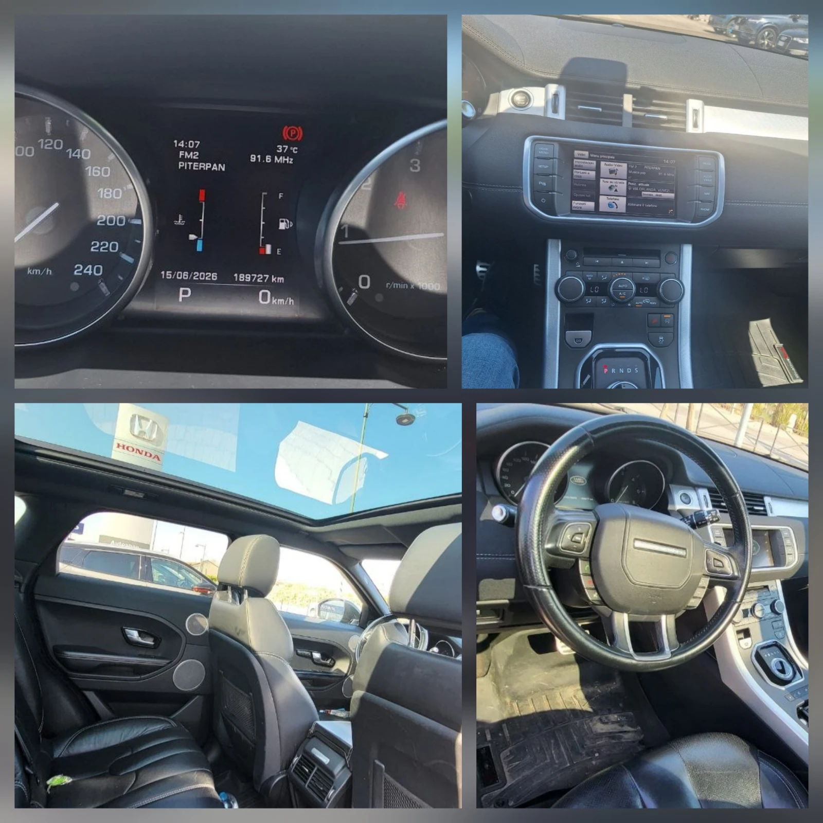 Land Rover Evoque 2.2D 4x4 КОЖА/ПАНОРАМА/AUTOMAT/NAVI.УНИКАТ 100%км, снимка 17 - Автомобили и джипове - 55467380