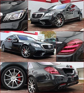 Mercedes-Benz S 63 AMG 4MATIC/612HP/LONG/360/TV/BURM-3D/PANO/FULLMAX/389v - 153799 лв. - 12426472 | Car24.bg