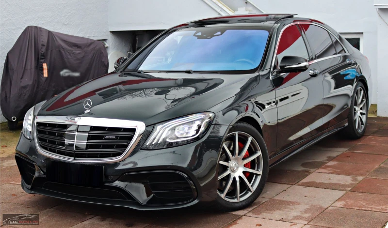 Mercedes-Benz S 63 AMG 4MATIC/612HP/LONG/360/TV/BURM-3D/PANO/FULLMAX/389v - 153799 лв. - 12426472 | Car24.bg