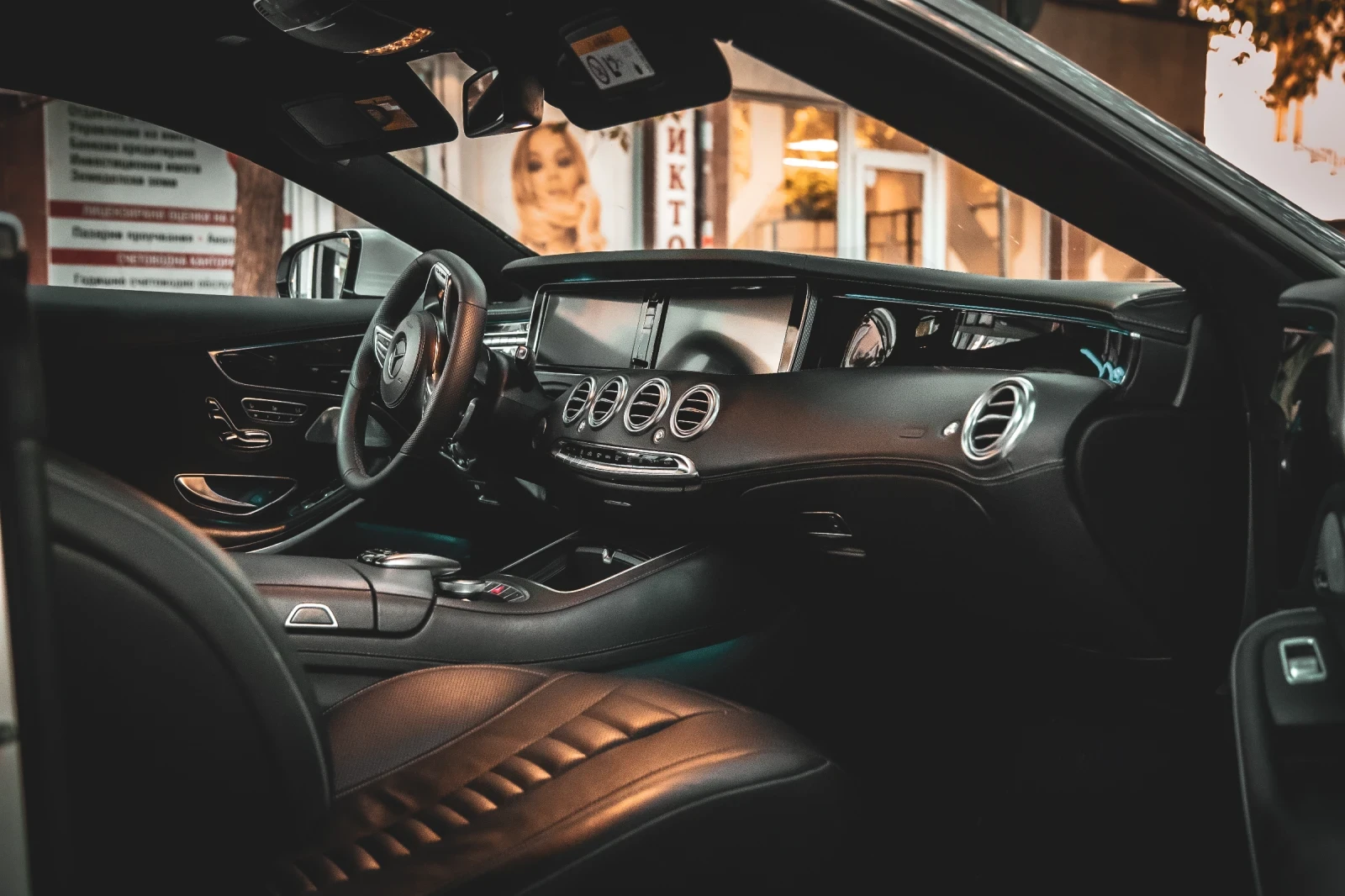 Mercedes-Benz S 500 FULL-BURMEISTER-MAGIC SKY-DSTR-AMG - изображение 6