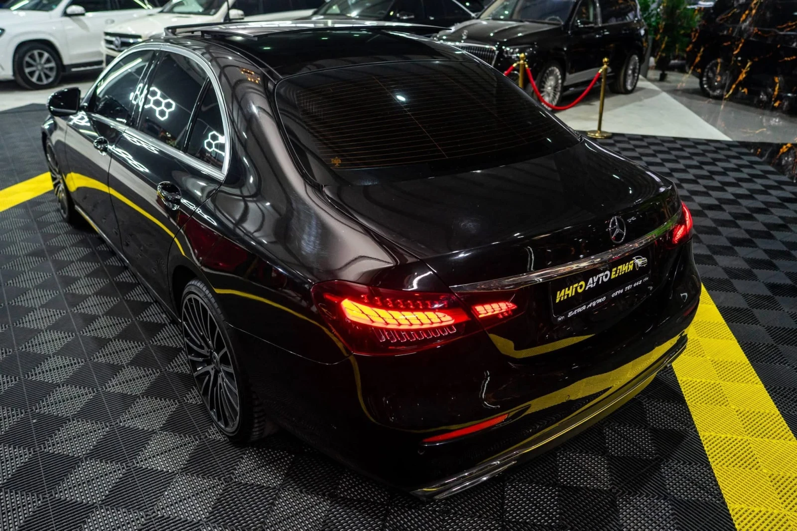 Mercedes-Benz E 220 D FULL AMG LINE LED ���� BURM ������ 100% | Mobile.bg � ����������� 7