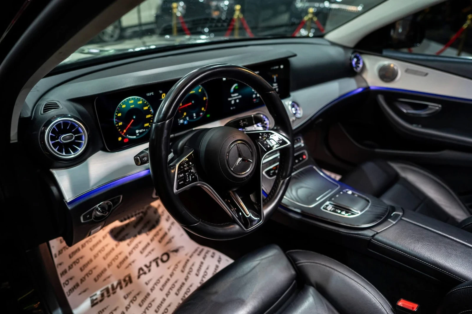 Mercedes-Benz E 220 D FULL AMG LINE LED ���� BURM ������ 100% | Mobile.bg � ����������� 12