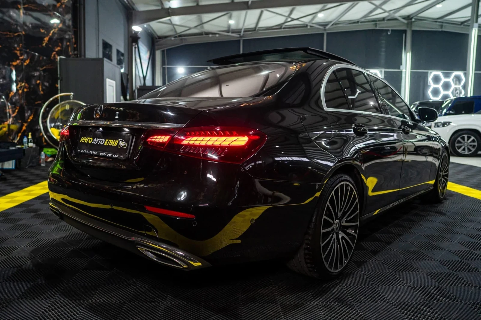 Mercedes-Benz E 220 D FULL AMG LINE LED ���� BURM ������ 100% | Mobile.bg � ����������� 10