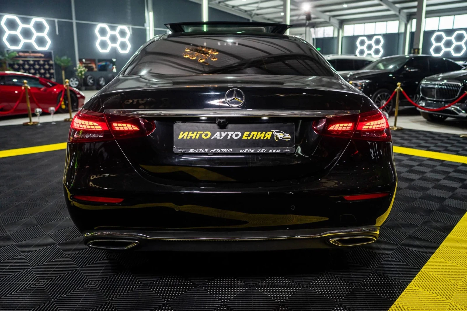 Mercedes-Benz E 220 D FULL AMG LINE LED ���� BURM ������ 100% | Mobile.bg � ����������� 8