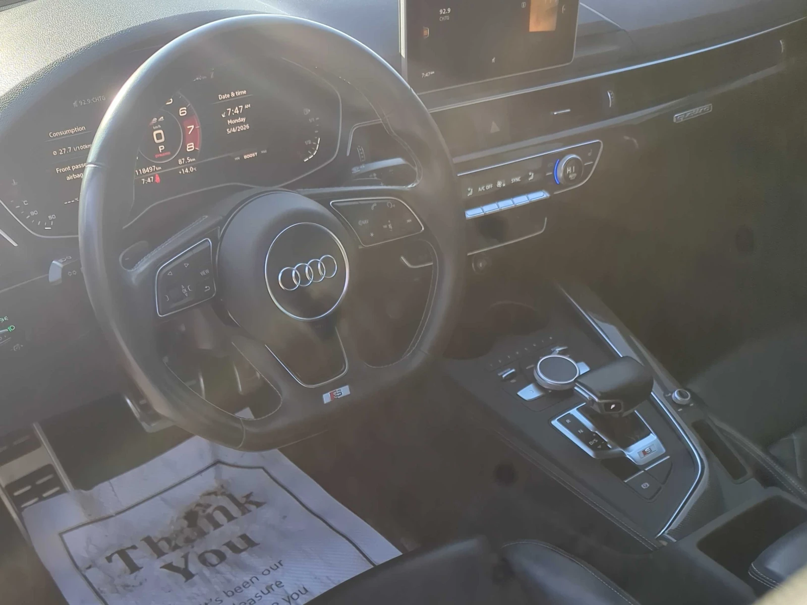 Audi S4 Technik/B&O/Distronic, снимка 11 - Автомобили и джипове - 54429861