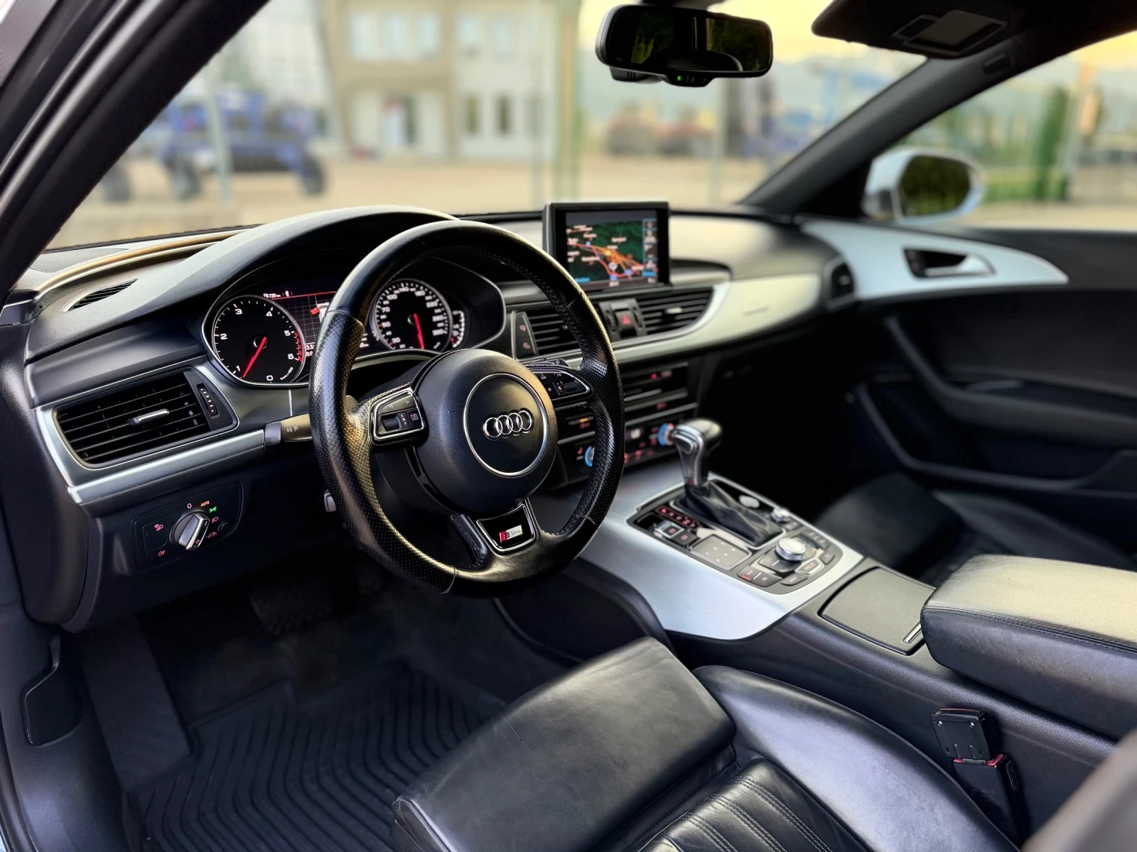 Audi A6 3.0TDi~245hp~3xS-LINE~QUATTRO~ГОТОВ ЛИЗИНГ!!, снимка 8 - Автомобили и джипове - 54449856
