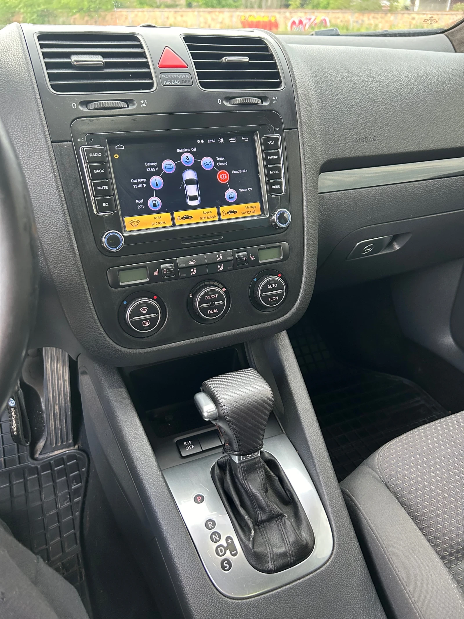 VW Golf Golf 5 gt 2.0 170 DSG , снимка 10 - Автомобили и джипове - 54527516