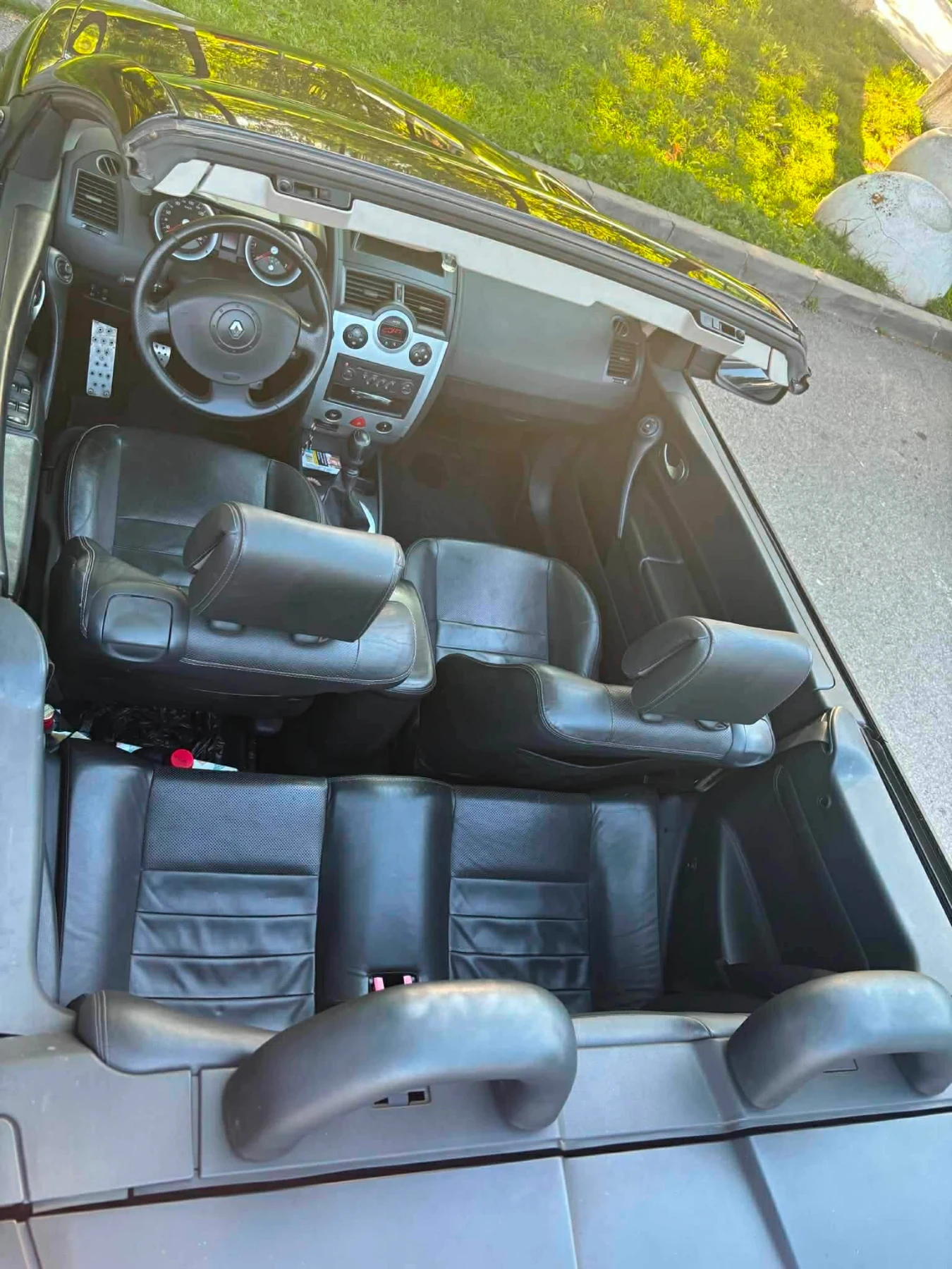Renault Megane 2.0 бензин, кожа, кабриолет, снимка 8 - Автомобили и джипове - 55105858