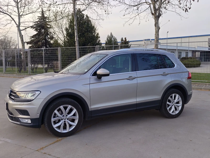 VW Tiguan 2.0D 150 4x4 DSG/Pano/Led/Euro6, снимка 6 - Автомобили и джипове - 49599250