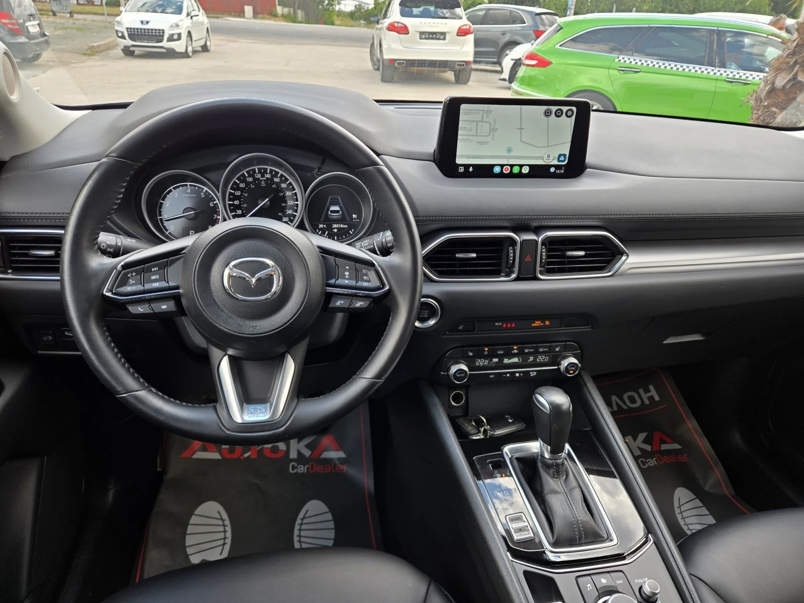 Mazda CX-5 2.5i-190кс= 28.000км= AWD= DISTRONIC= ШИБЕДАХ= ТОП, снимка 11 - Автомобили и джипове - 55233463