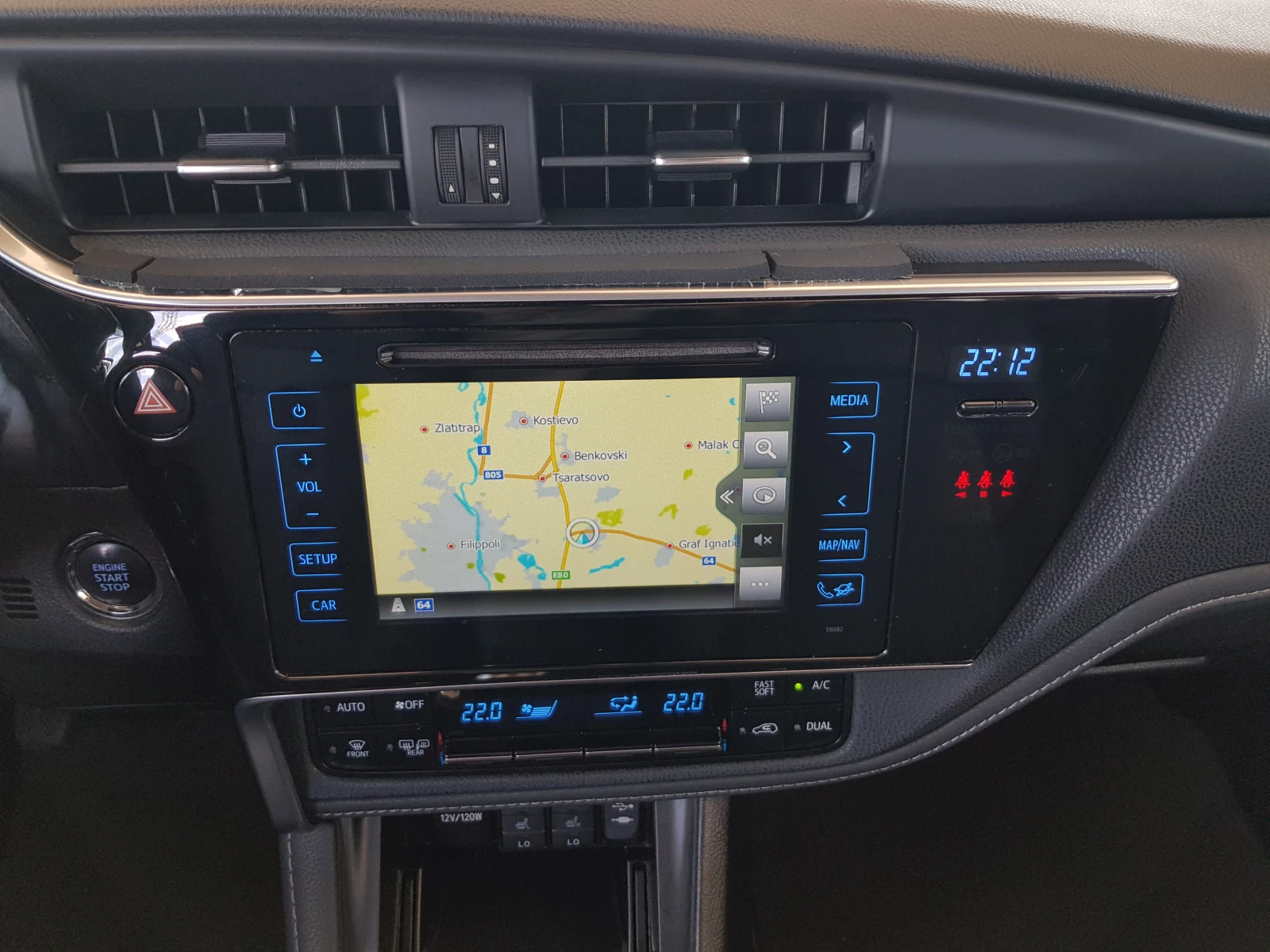 Toyota Auris LOUNGE/PREMIUM Touring Sports 1.6 D-4D FACELIFT, снимка 16 - Автомобили и джипове - 54523731