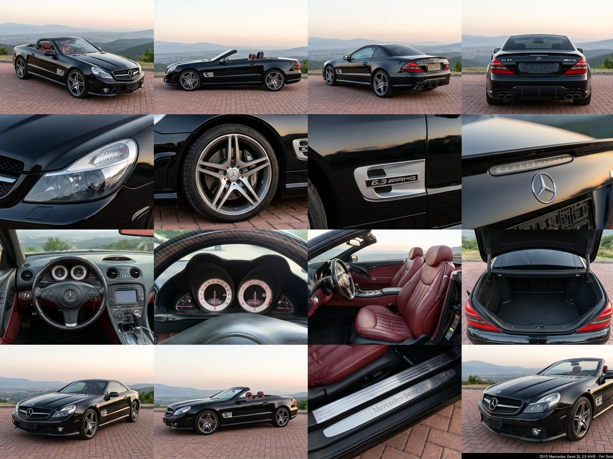 Mercedes-Benz SL 500, снимка 7 - Автомобили и джипове - 55563709