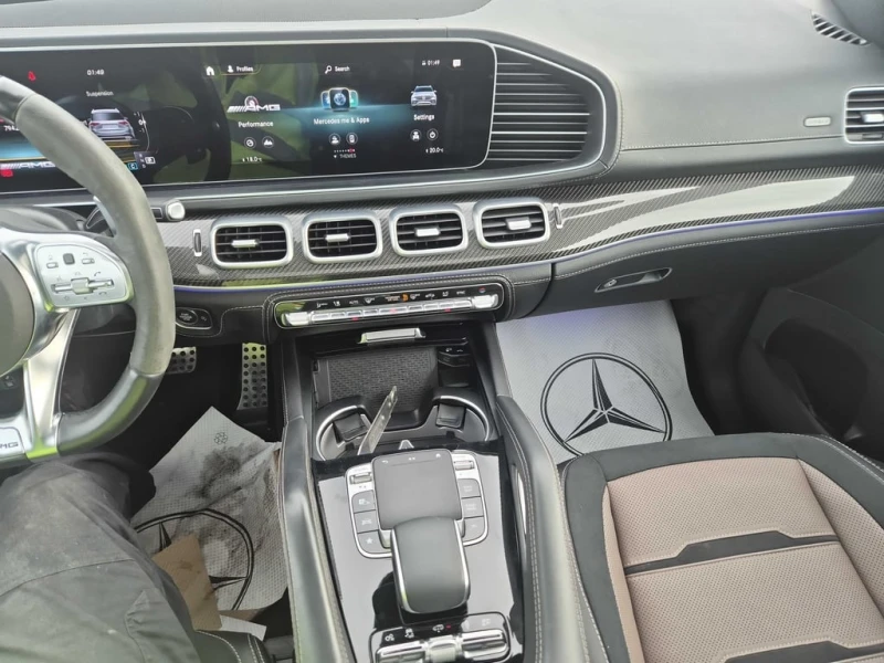 Mercedes-Benz GLE 53 4MATIC * CARFAX* 360* ДИСТРОНИК* BURMESTER* ОБДУХВАНЕ, снимка 9 - Автомобили и джипове - 53329338