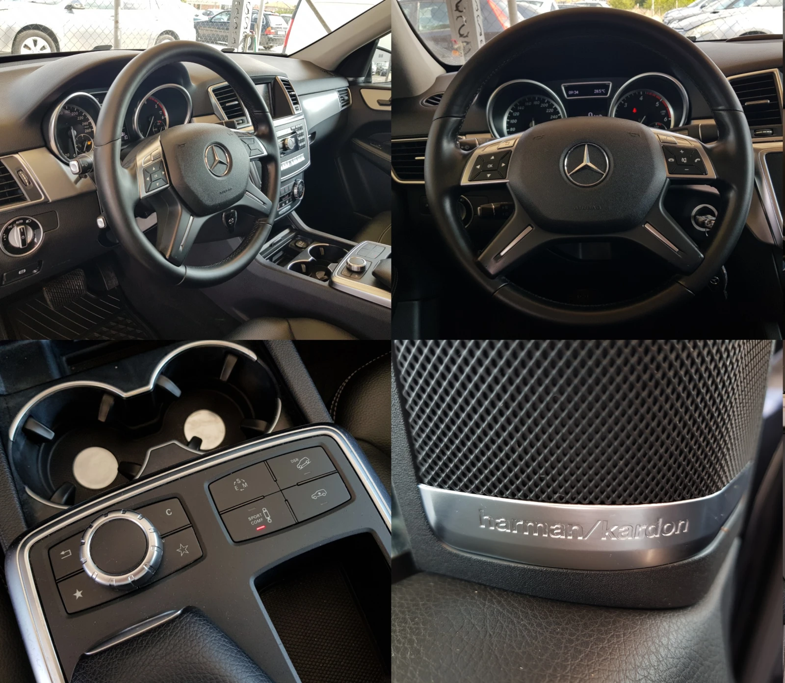 Mercedes-Benz ML 250 CDI 4matic AMG PREMIUM/ПАНОРАМА/HARMAN KARDON, снимка 14 - Автомобили и джипове - 55815013
