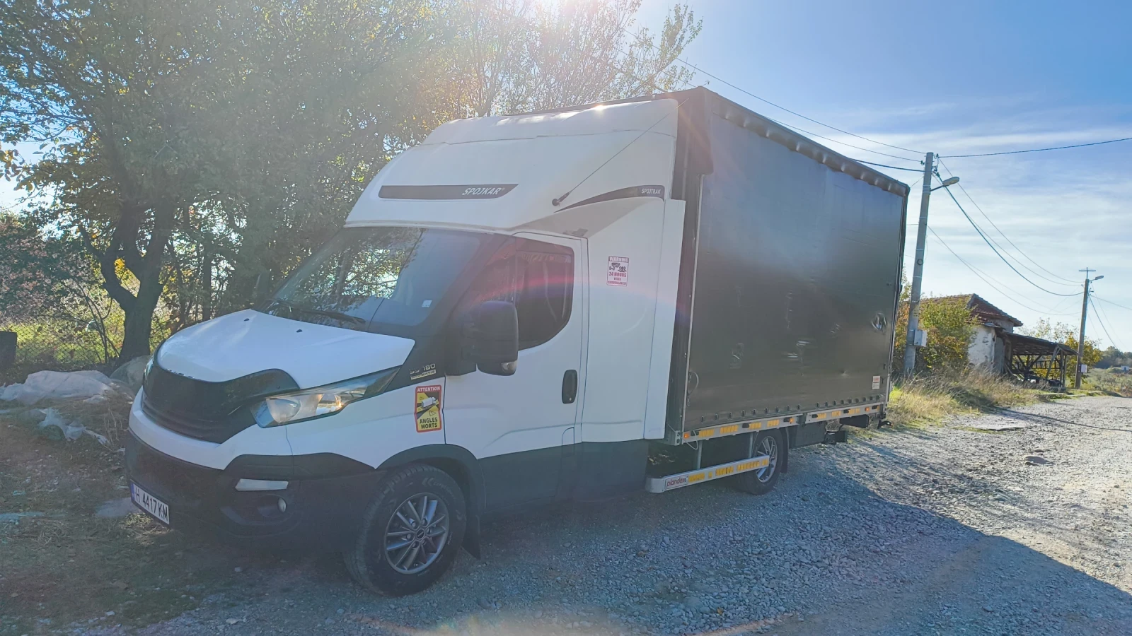 Iveco 35S18 2019 г, Двойна кабина 10 пал.автом.Hi tec Борд 245, снимка 4 - Бусове и автобуси - 54395314
