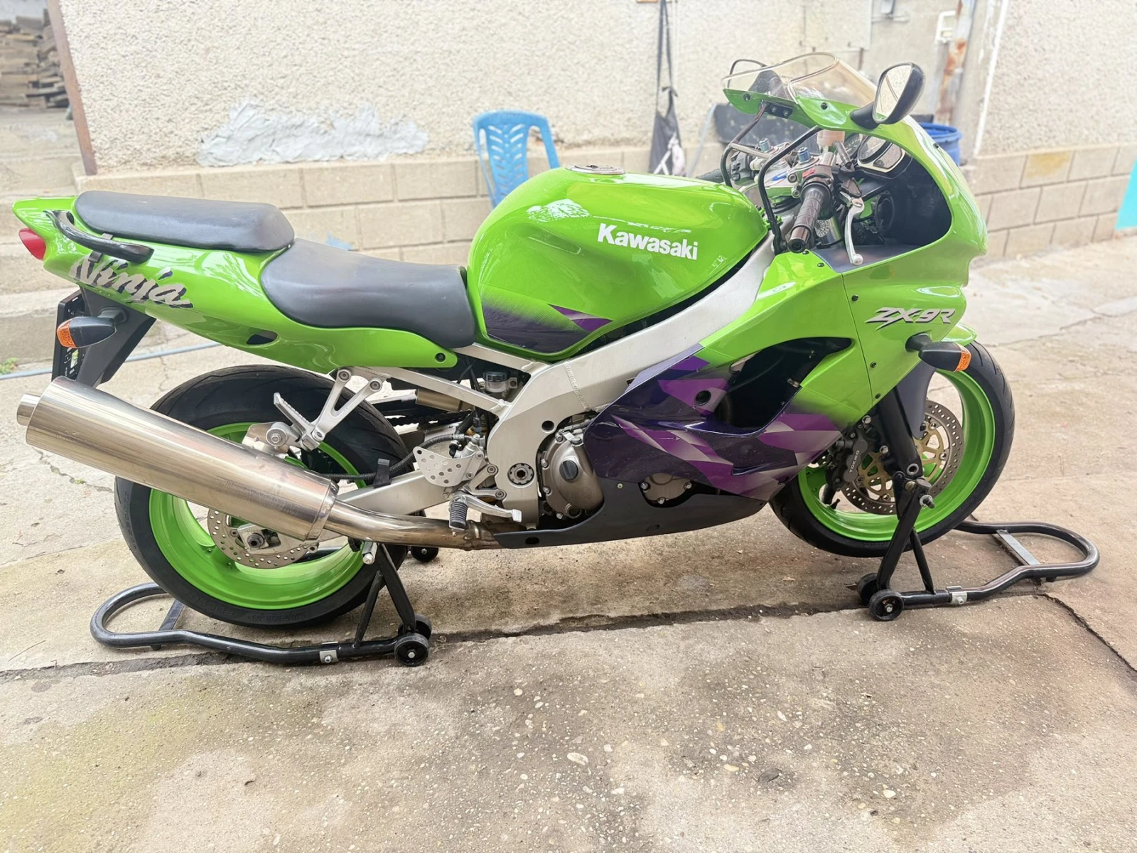 Kawasaki Zxr ZX9R, снимка 14 - Мотоциклети и мототехника - 56244789