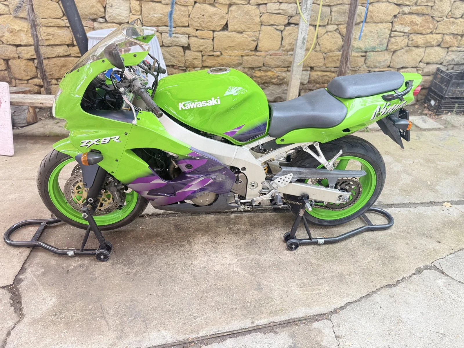 Kawasaki Zxr ZX9R, снимка 9 - Мотоциклети и мототехника - 56244789
