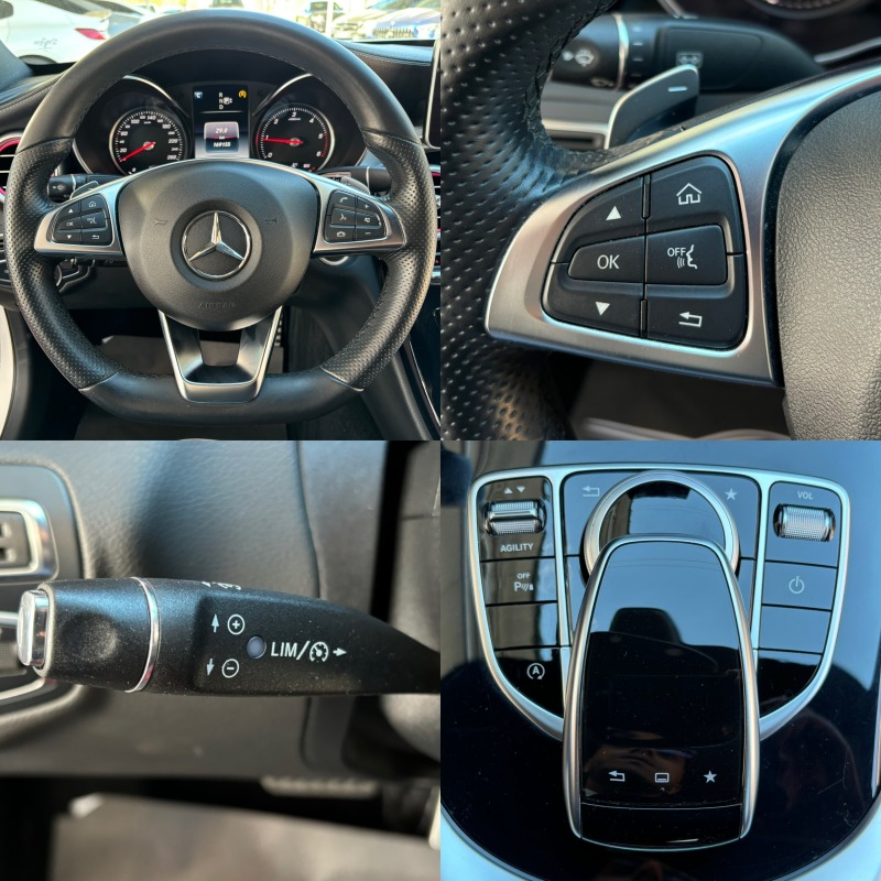 Mercedes-Benz C 220 200d#AMG#BURMESTER#NAVI#CAMERA#DESIGNO#175000КМ, снимка 16 - Автомобили и джипове - 46449408