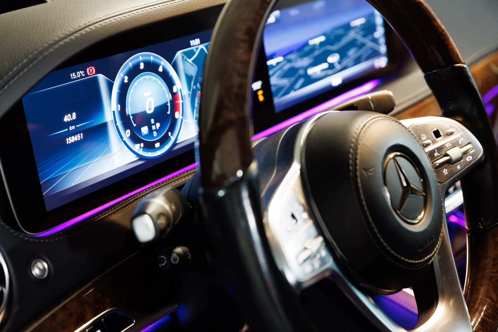 Mercedes-Benz S 400 LONG  AMG  4MATIC , снимка 17 - Автомобили и джипове - 55557053