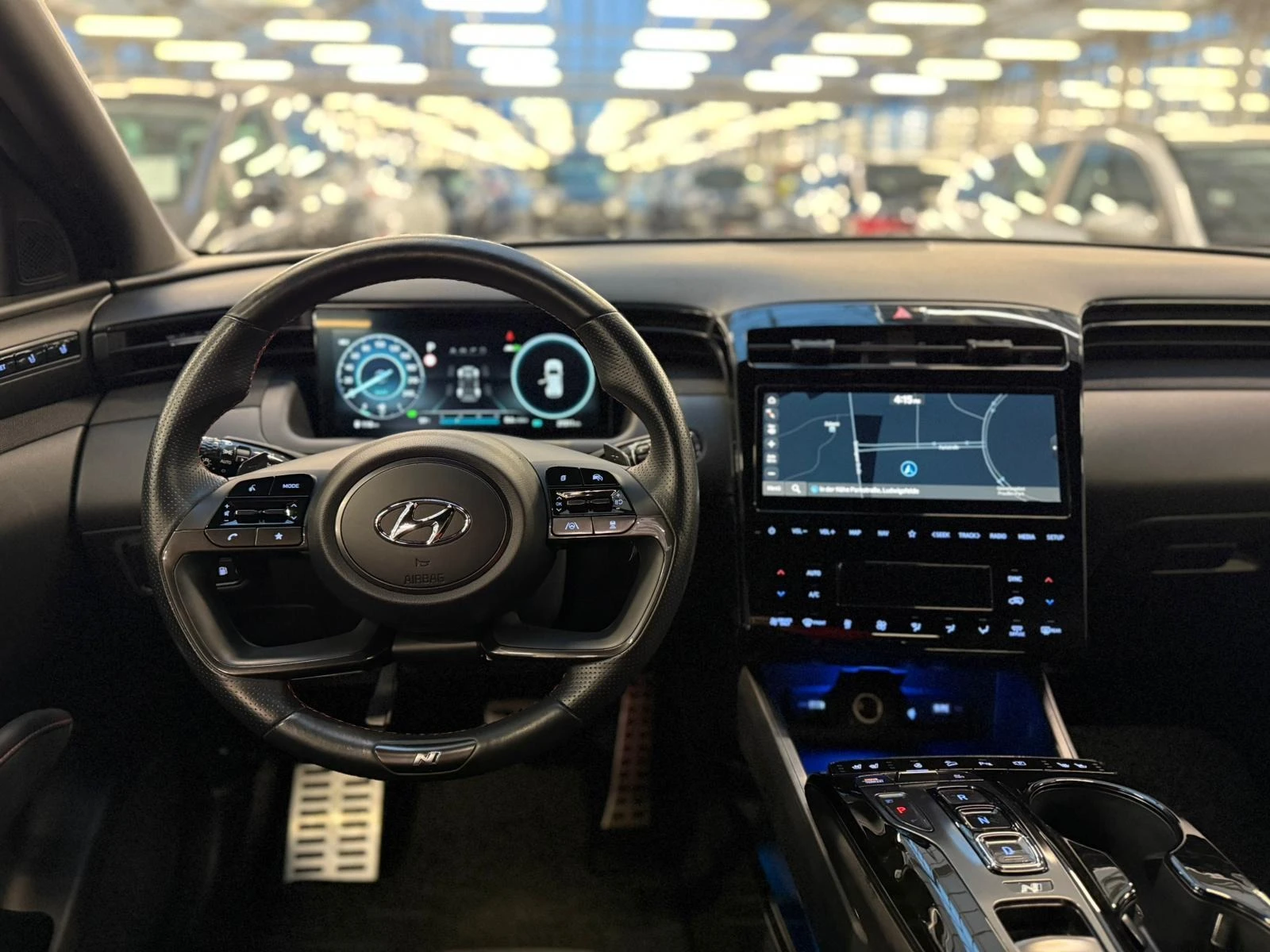 Hyundai Tucson 1.6* PLUG-IN* N-LINE* CAM* DISTR* LED* CARPLAY*  | Mobile.bg � ����������� 11