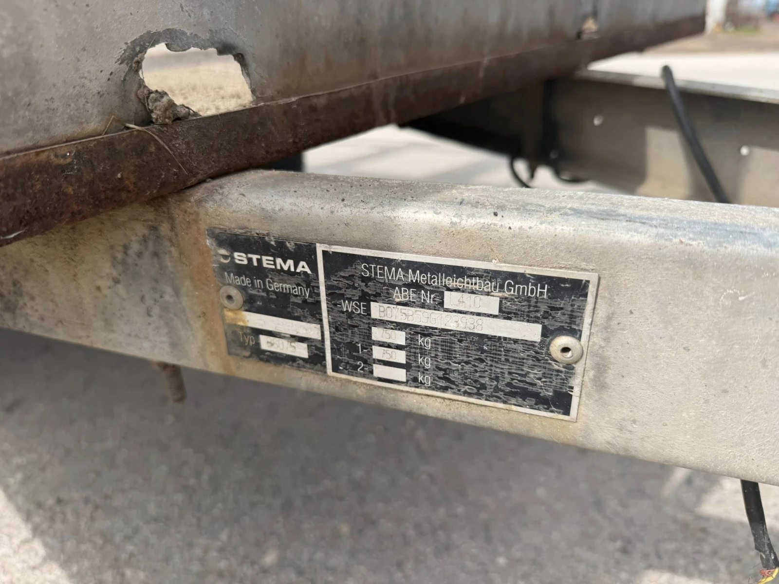 За автомобил ТЕМА stema 210 / 115, снимка 4 - Ремаркета - 54942184