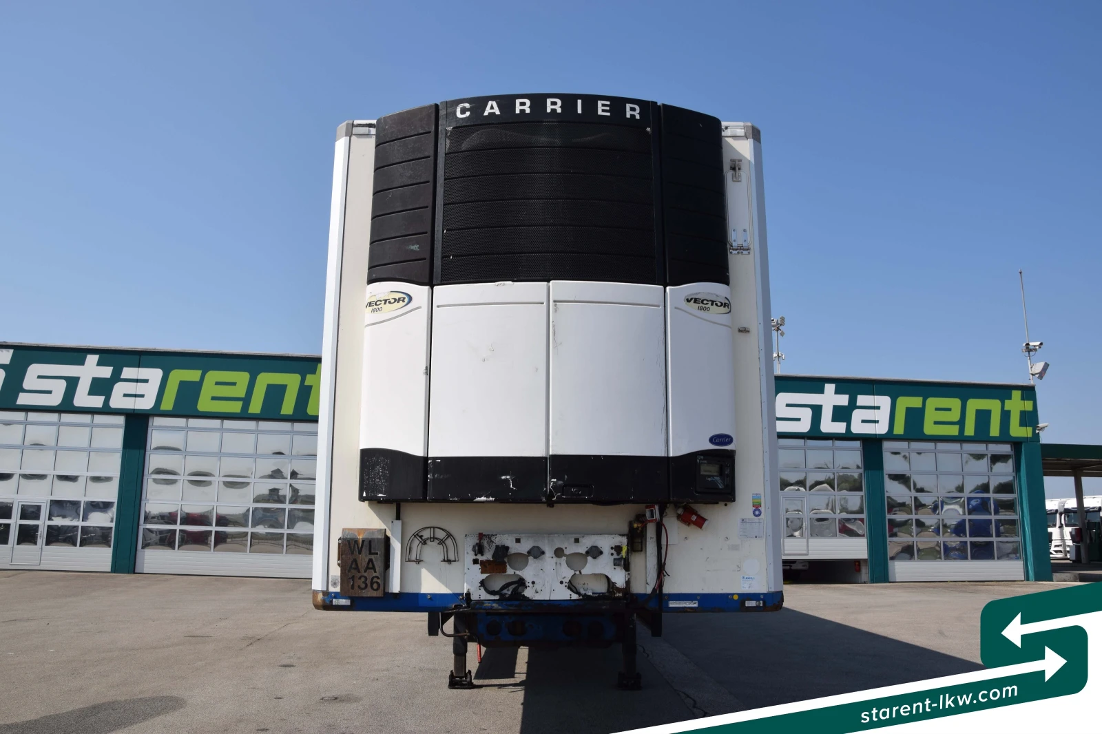 Полуремарке Krone TR26218, снимка 2 - Ремаркета - 55529245