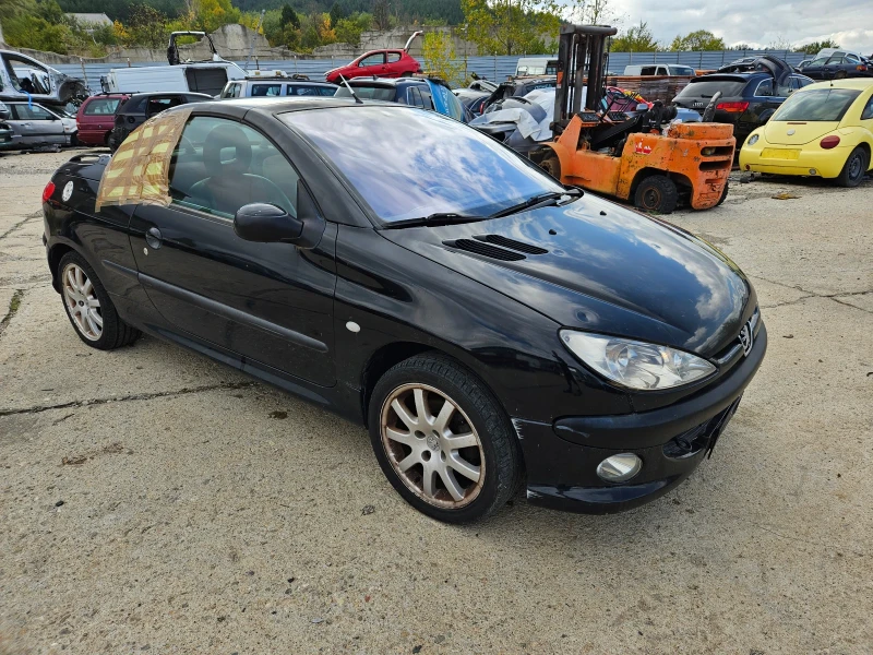 Peugeot 206 1.6benzin-109ks-2003god-kabrio!!!, снимка 4 - Автомобили и джипове - 48478290