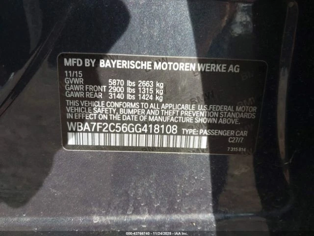 BMW 750 XDRIVE* DSTR* AMBIENTAIR* * КРАЙНА ЦЕНА* ВИДЕО, снимка 11 - Автомобили и джипове - 52903702