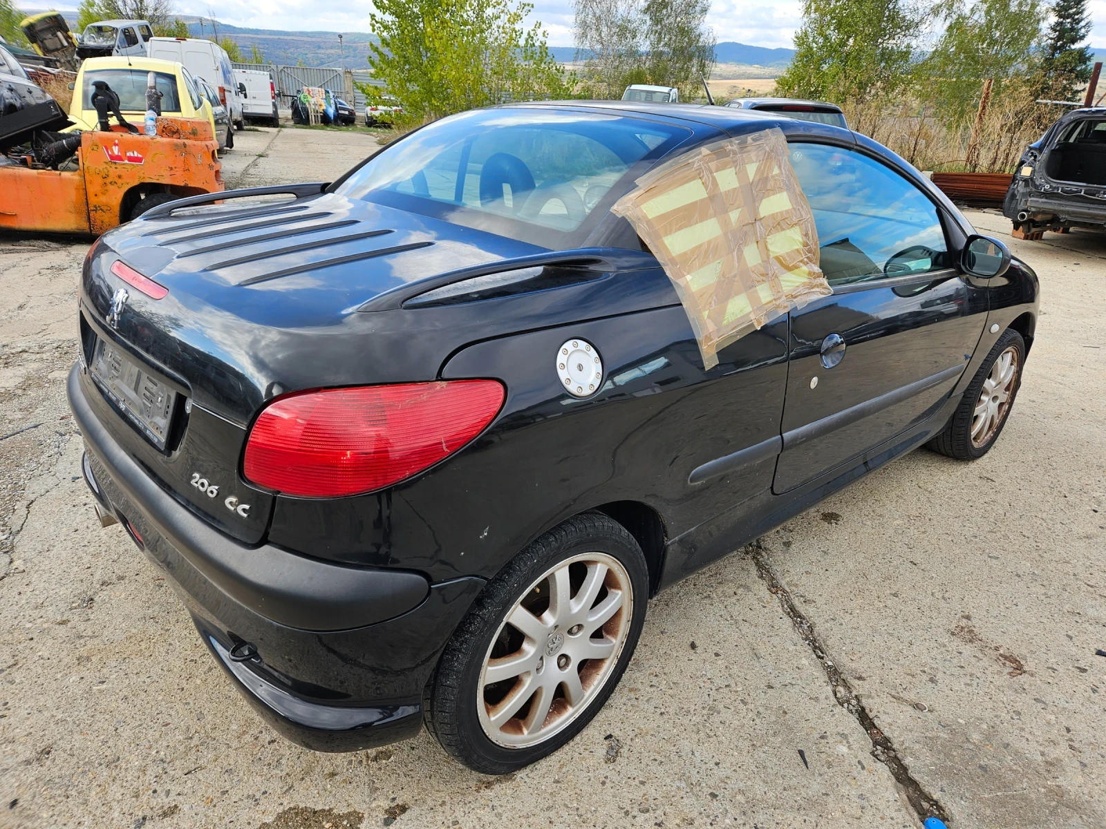 Peugeot 206 1.6benzin-109ks-2003god-kabrio!!! - изображение 5