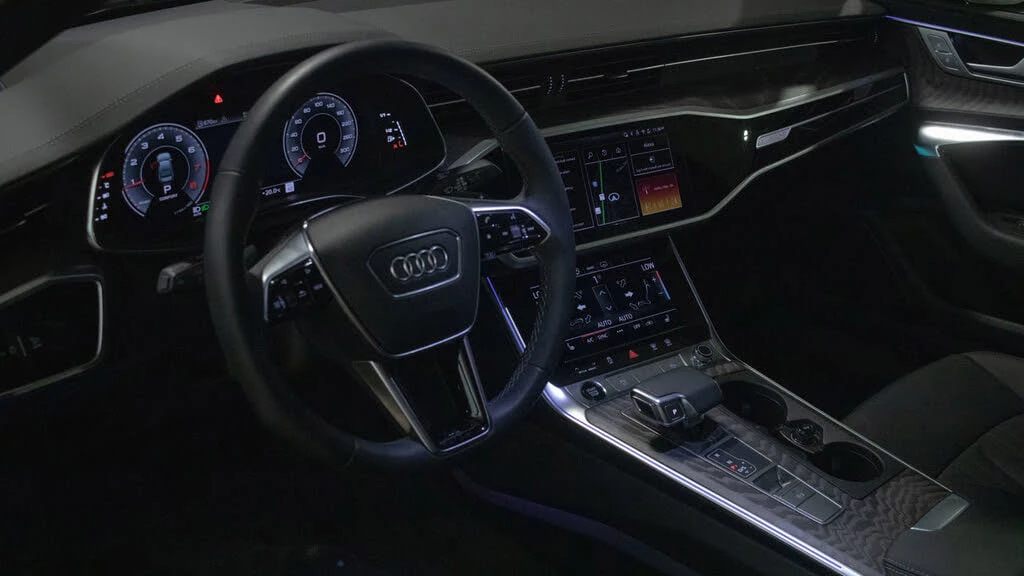 Audi A6 * АВТО КРЕДИТ* ЦЕНА ДО БГ * СЕРВИЗНА ИСТОРИЯ *  - изображение 7