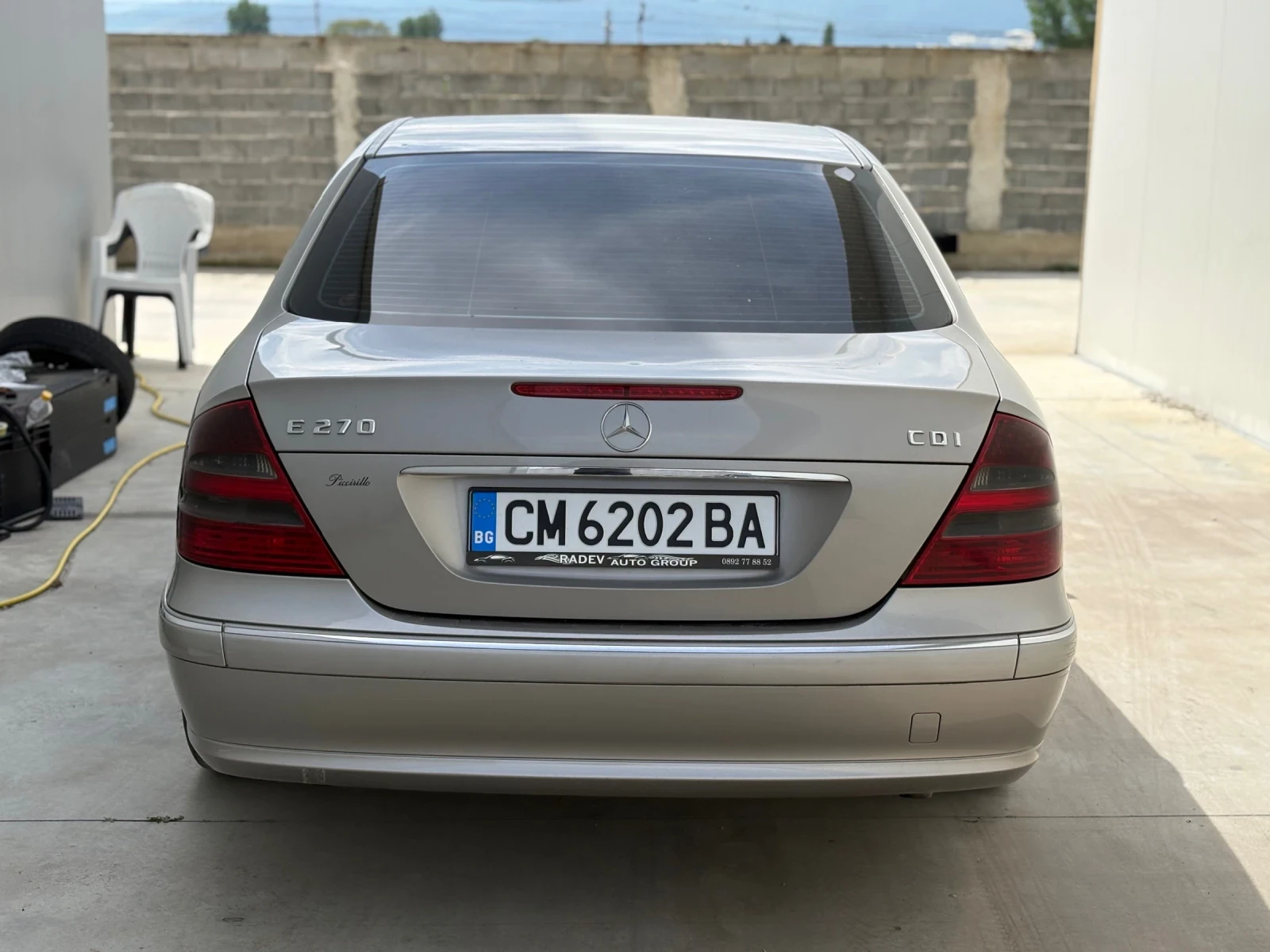 Mercedes-Benz E 270 2.7 CDI Avangard Ръчка 6 скорости, снимка 6 - Автомобили и джипове - 54477296