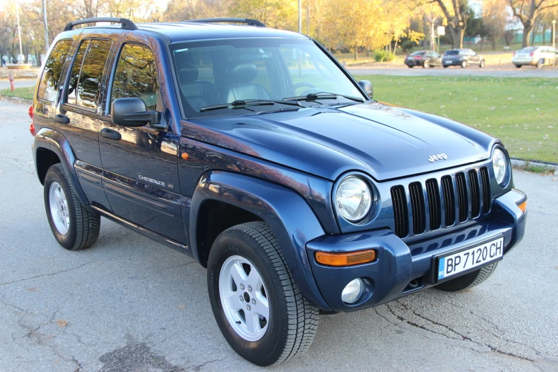 Jeep Cherokee 3.7 4X4 ГАЗ КОЖА, снимка 2 - Автомобили и джипове - 48018222