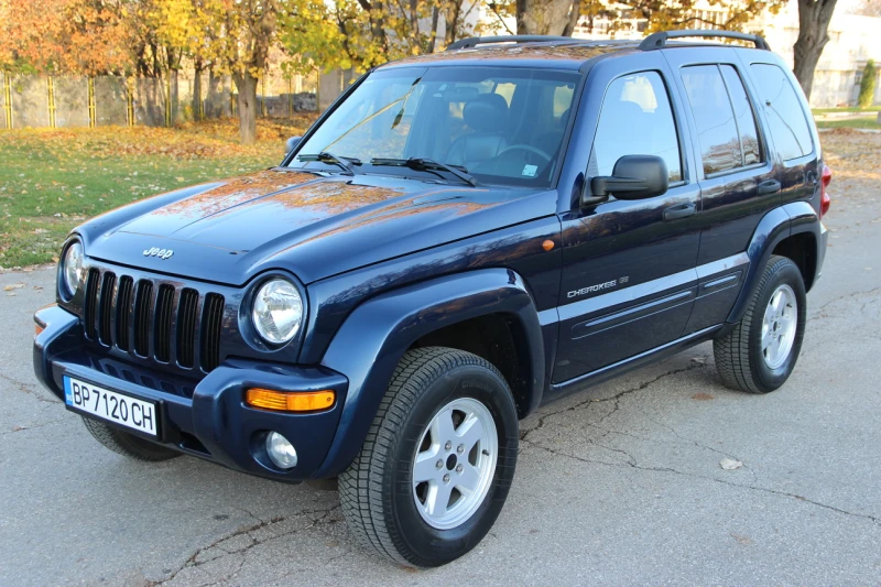 Jeep Cherokee 3.7 4X4 ГАЗ КОЖА, снимка 3 - Автомобили и джипове - 48018222