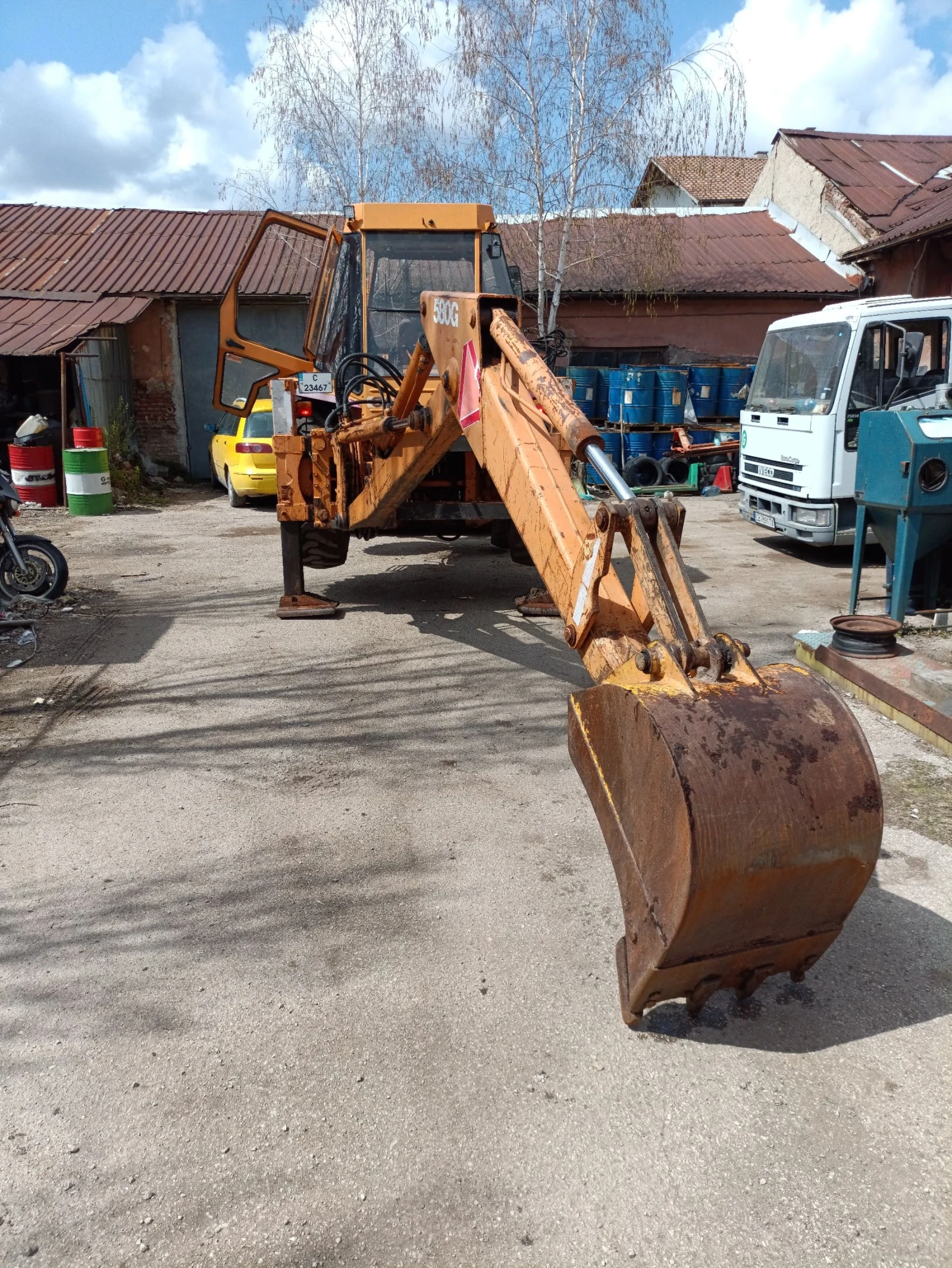 Багер Case 580G - изображение 5