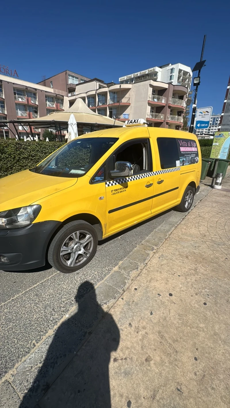 VW Caddy Maxi taxi 6+ 1, снимка 3 - Автомобили и джипове - 52325060