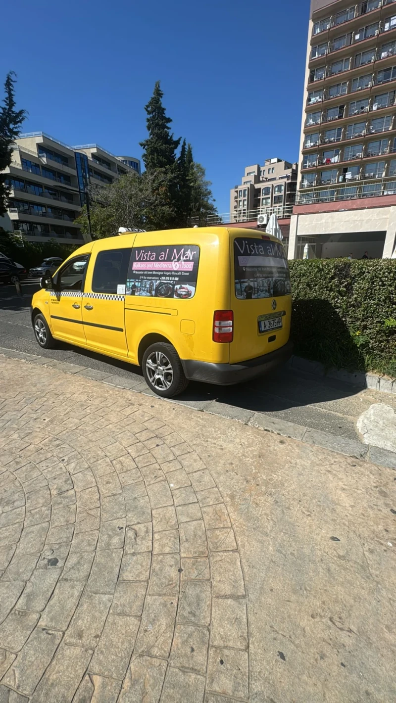 VW Caddy Maxi taxi 6+ 1, снимка 4 - Автомобили и джипове - 52325060