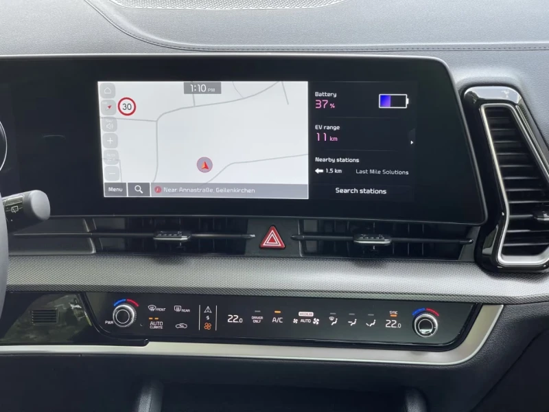 Kia Sportage 1.6PHEV/252HP/PLUG&RIDE/PANO/MEMORY/ACC/AMBI/981f, снимка 9 - Автомобили и джипове - 52735257