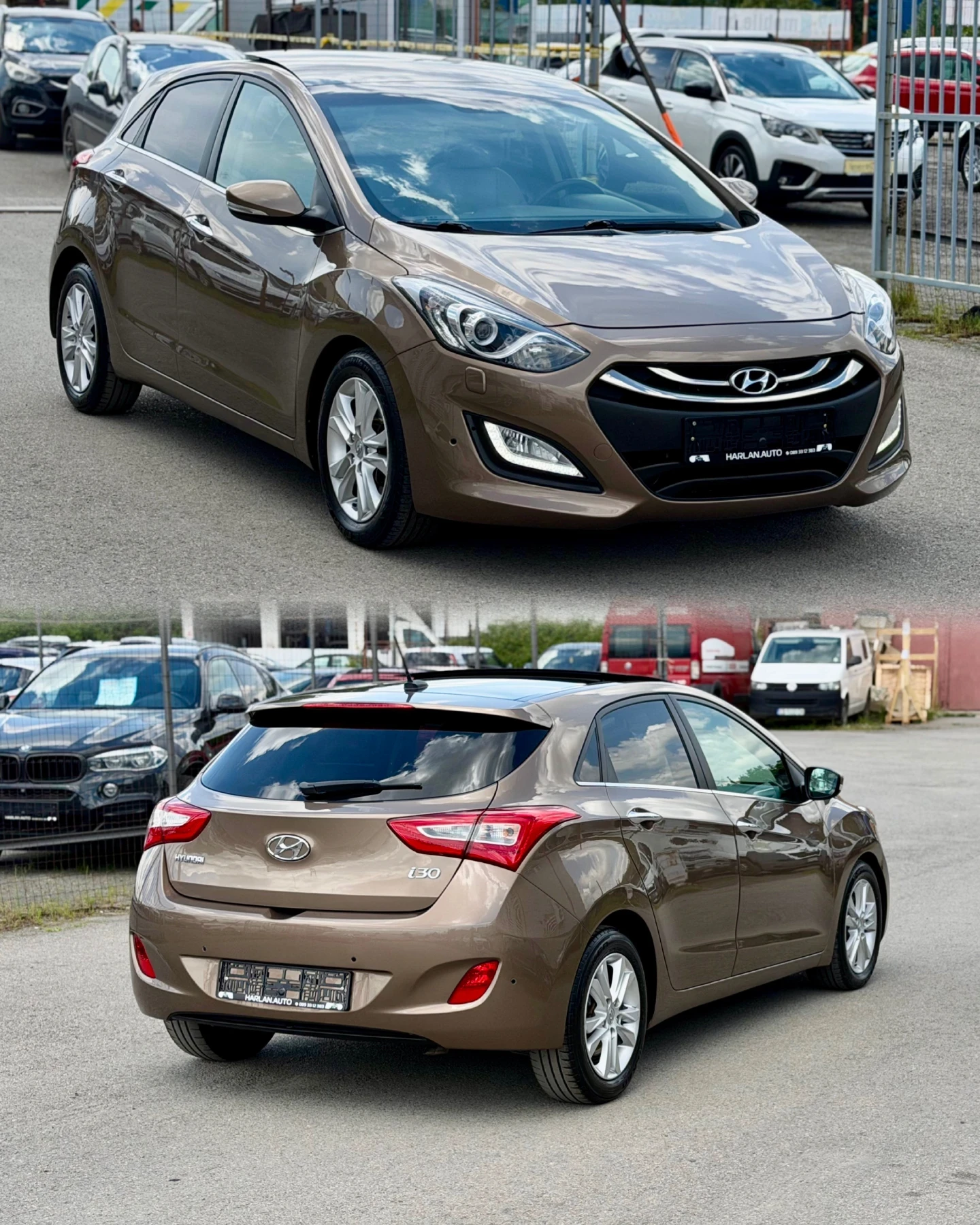 Hyundai I30 1.6i Premium go Facelift Automatic Panorama Full | Mobile.bg � ����������� 16