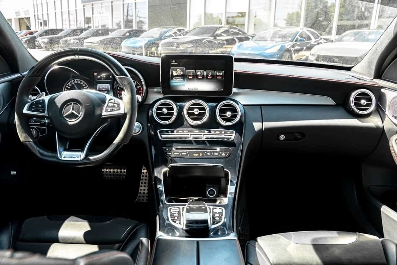 Mercedes-Benz C 43 AMG  | ФИКСИРАНА ЦЕНА | 360 | DISTRONIC | BURMESTER | , снимка 14 - Автомобили и джипове - 55343425