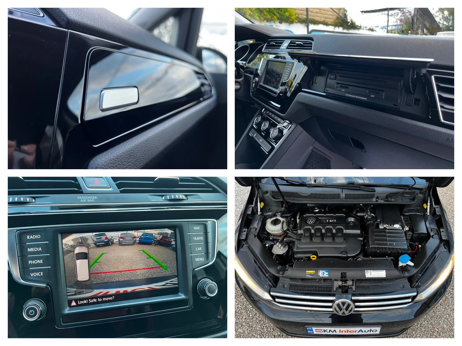 VW Touran 1.6TDI HIGHLINE/NAVI/6+ 1/������/EURO-6B | Mobile.bg � ����������� 15