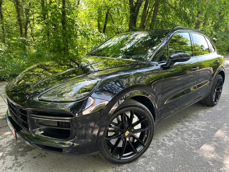 Porsche Cayenne TurboV8 550kcMATRIX, Панорама, Вакум, Подгр, 360К,, снимка 1 - Автомобили и джипове - 45075581