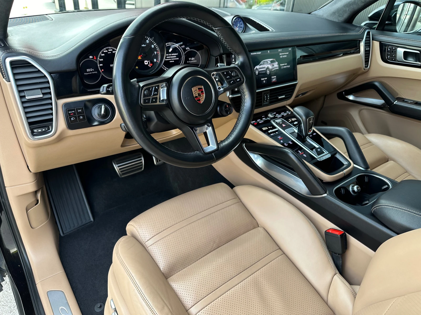 Porsche Cayenne TurboV8 550kcMATRIX, Панорама, Вакум, Подгр, 360К, - изображение 5