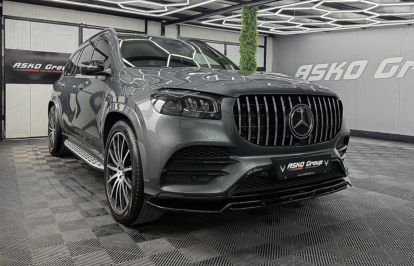 Mercedes-Benz GLS 400 AMG/PANORAMA/7-Mesta/4D-Burmaster/ СОБСТВЕН ЛИЗИНГ, снимка 3 - Автомобили и джипове - 55429859