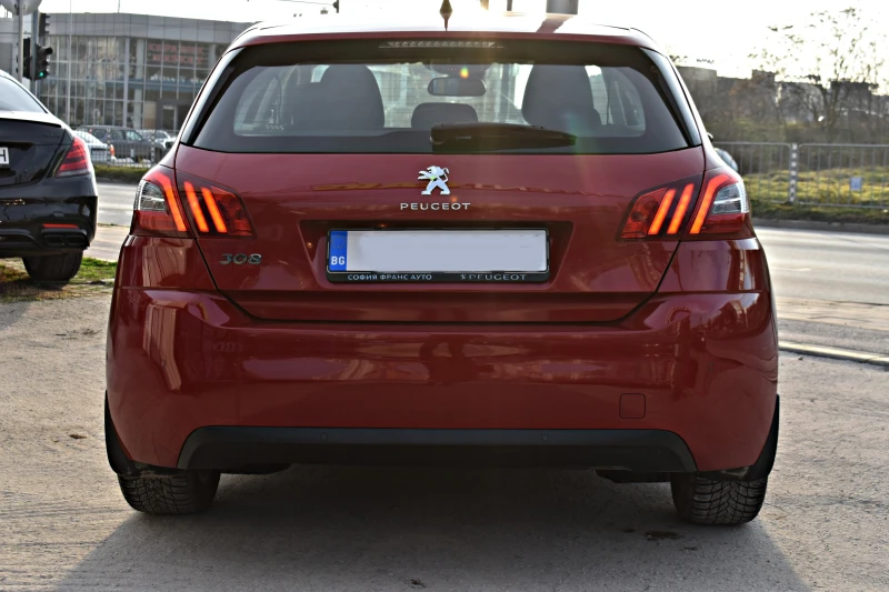 Peugeot 308 1.6HDI* ЗАКУПЕН ПЕЖО БЪЛГАРИЯ, снимка 6 - Автомобили и джипове - 48908896