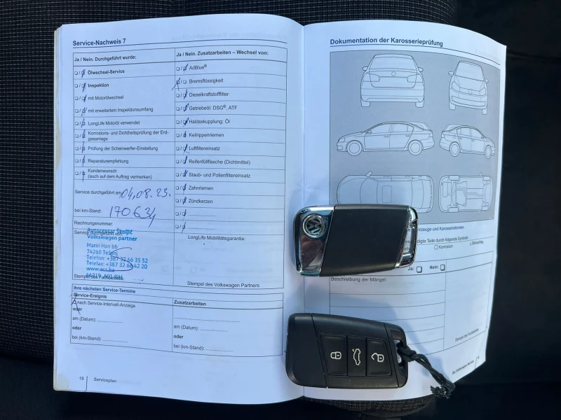 VW Passat 2.0TDI AITOMATIK PANORAMA DISTRONIK NAVI EVRO 6B, снимка 17 - Автомобили и джипове - 51489177